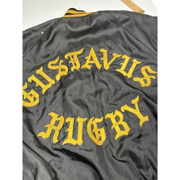 Vintage Gustavus Adolphus College Women’s Rugby Light Weight Button Up Jacket XL - Picture 11 of 11